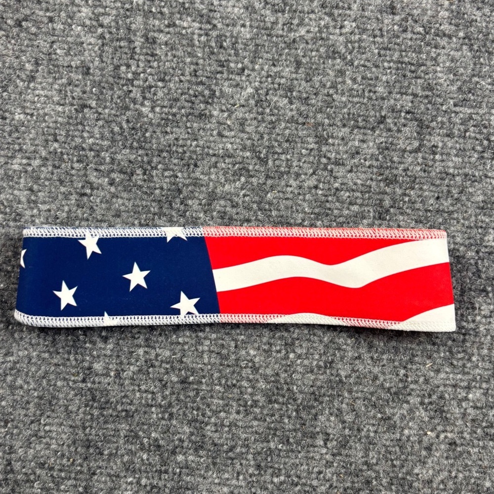 HALO Headband II pullover Sweatband American Flag USA One Size Fits Most